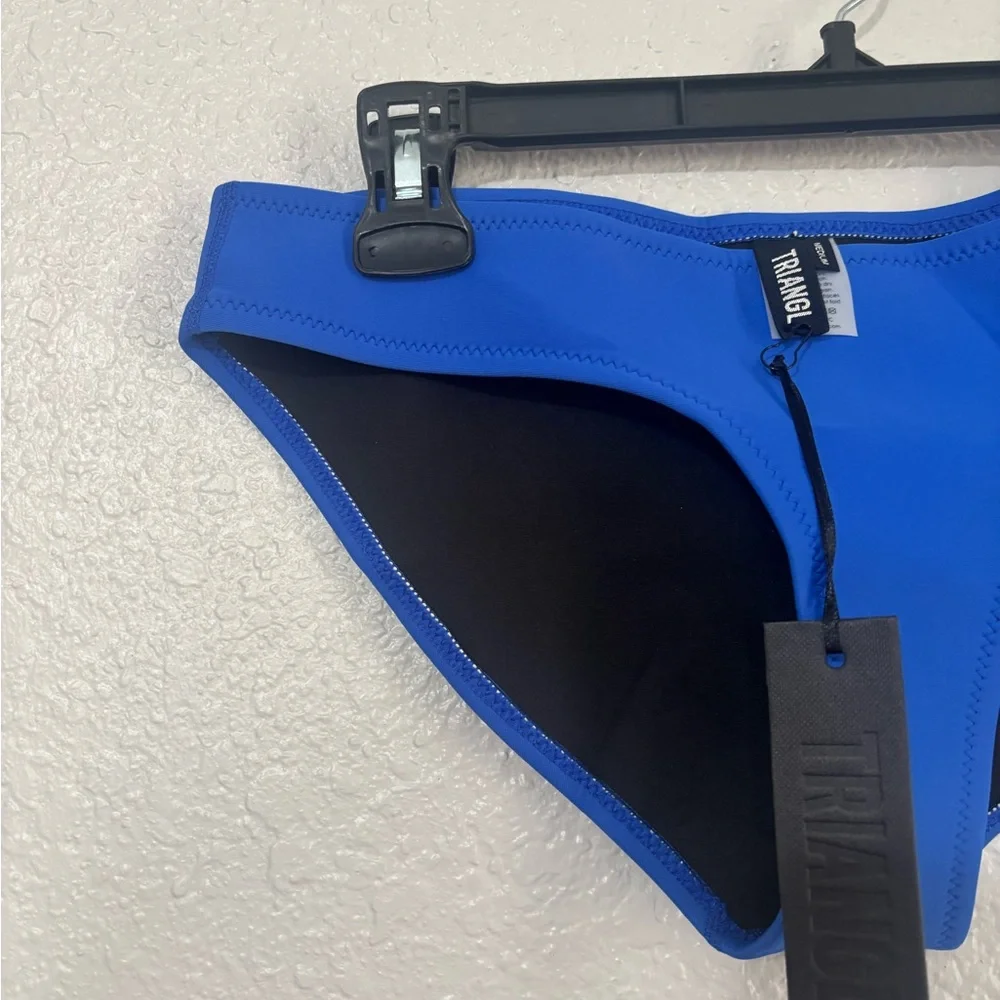 Triangl Swimwear Neoprene Electric Blue Bikini Bottom